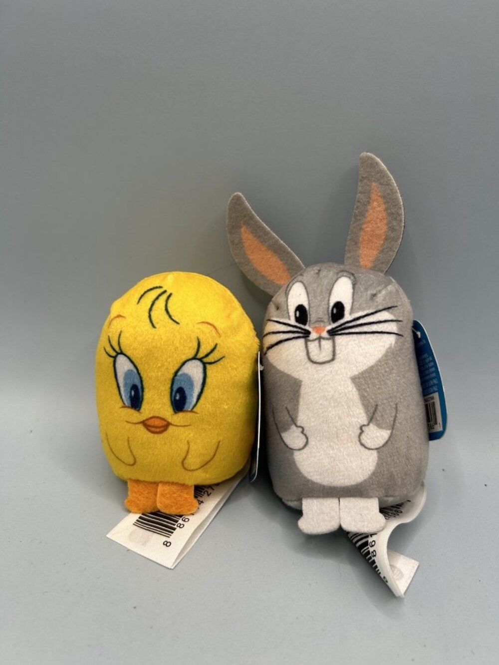 Looney Tunes Mini Plush Tsum Tsum Set Of 2 Tweety Bugs Bunny New With Tags